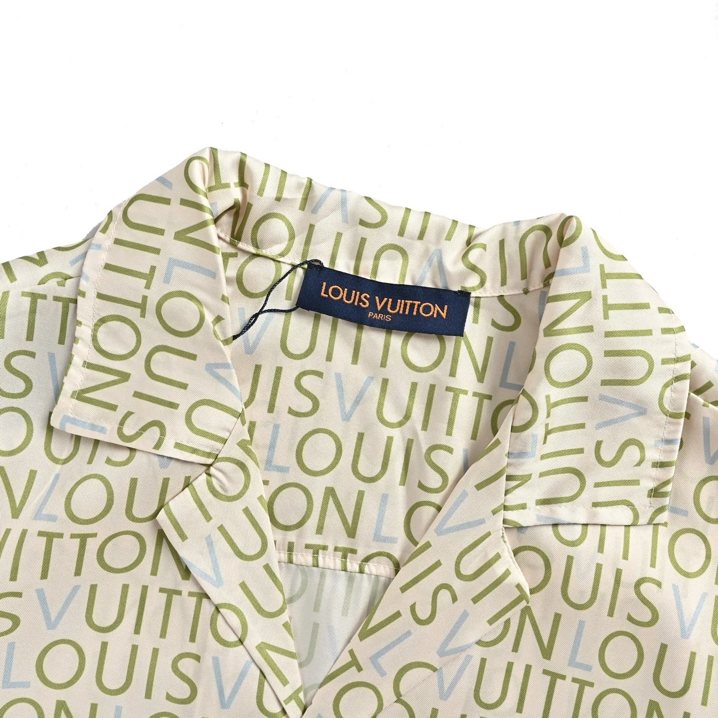 Louis Vuitton/Louis Vuitton full-print letter set short-sleeved shirt